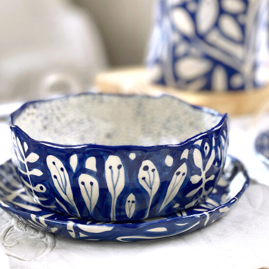 Céramique d'Art I Collection Le Jardin Bleu